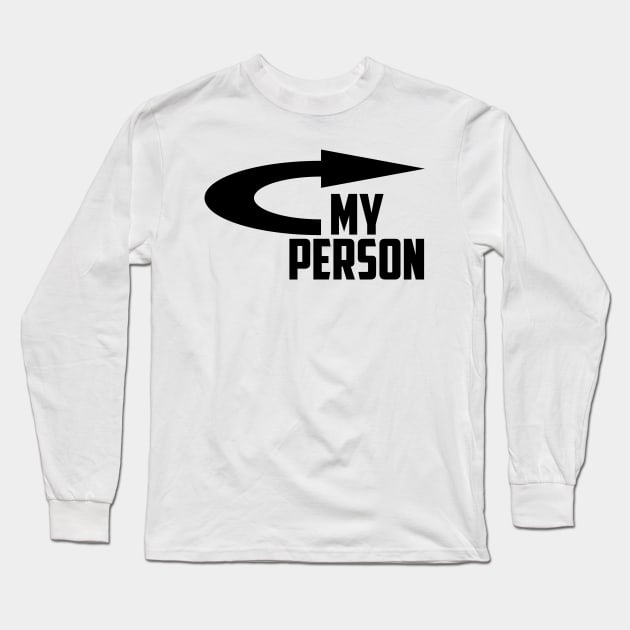My person - Left Long Sleeve T-Shirt by cristinaandmer